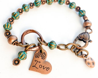 Copper & Patina Bracelet