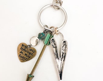 You Are Always In My Heart Keychain