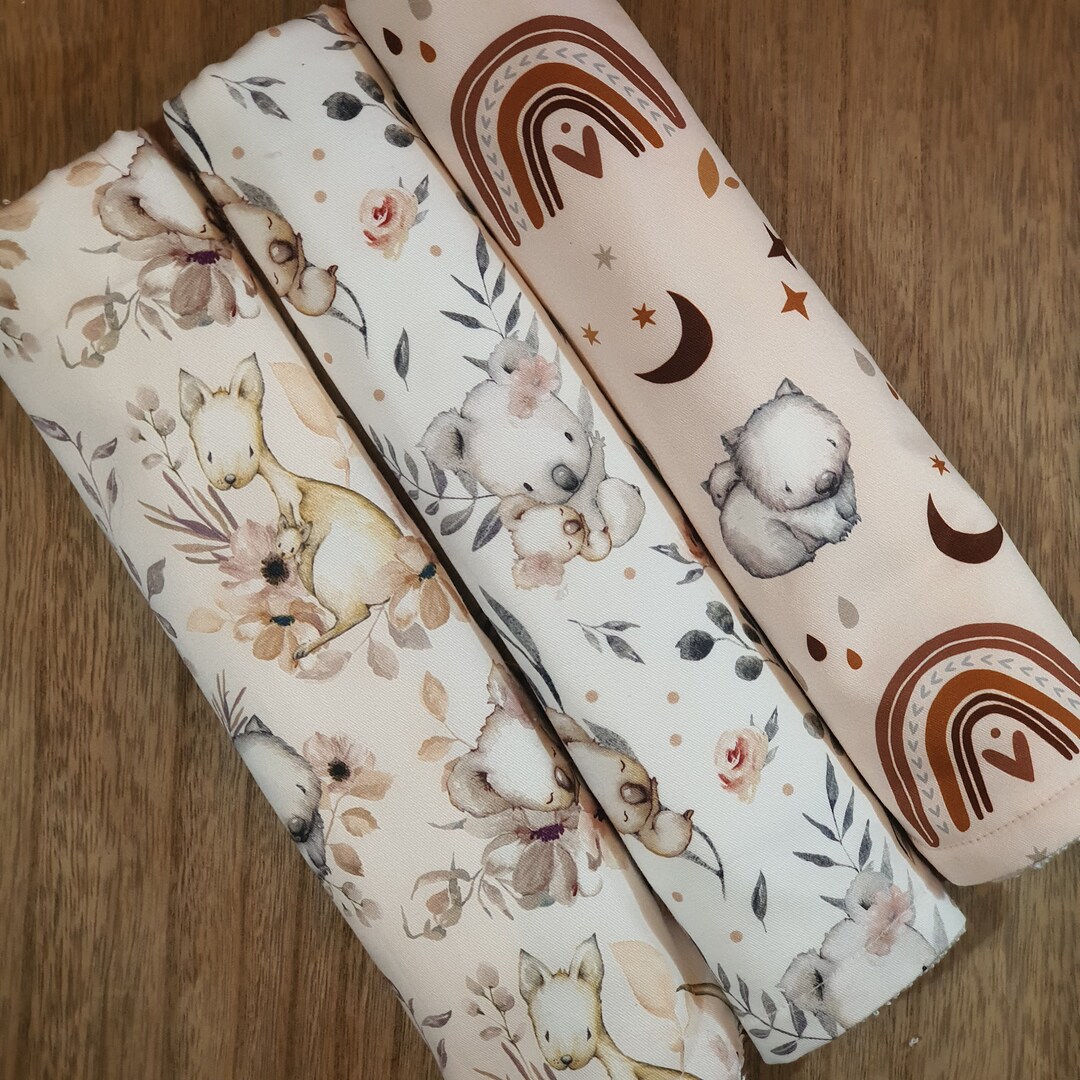 Baby Burp Cloths / Bamboo Burp Cloth Set Australia Koala and Etsy