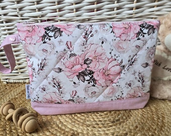Nappy Wallet / Nappy Clutch / Nappy Bag - Isabelle Floral