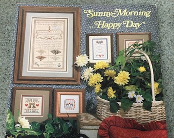 Mañana soleada en Stoney Creek... Día feliz, libro de punto de cruz de la colección Stoney Creek, libro 34, Mañana soleada... Día feliz, punto de cruz contado