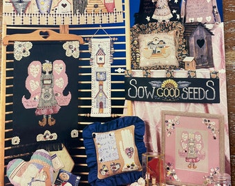 Palabras de sabiduría casera, de Leisure Arts, punto de cruz contado, ALX-125, Palabras de sabiduría casera, de Alma Lynne Designs