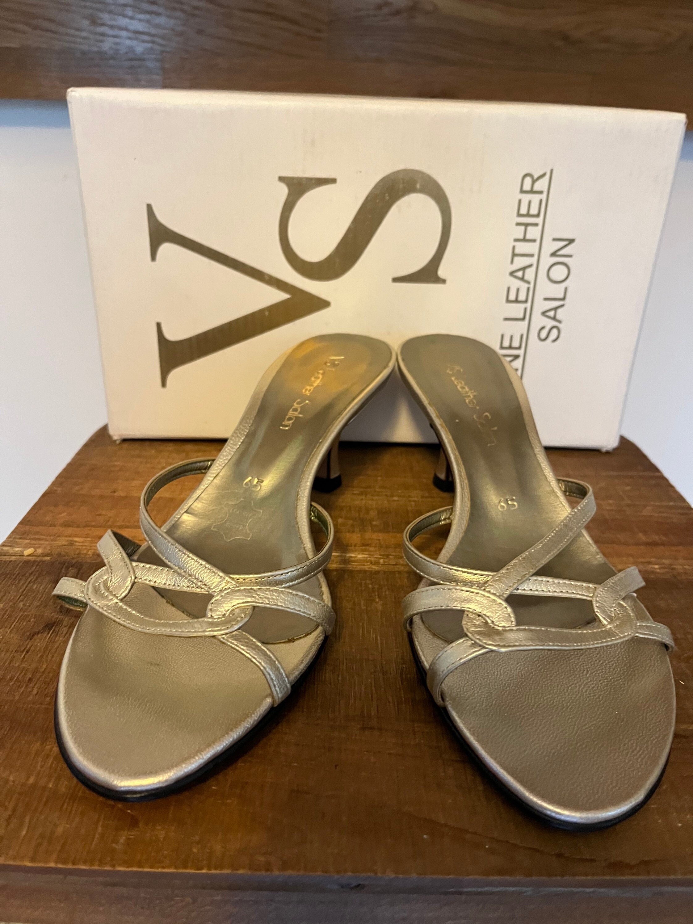 champagne kitten heel shoes