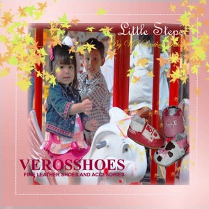 Little Steps Soft sole handmade baby crib leather shoes