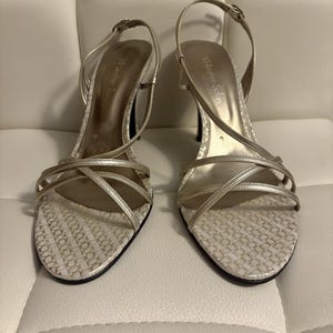 VS Leder Salon Gold Catherina Sandalen