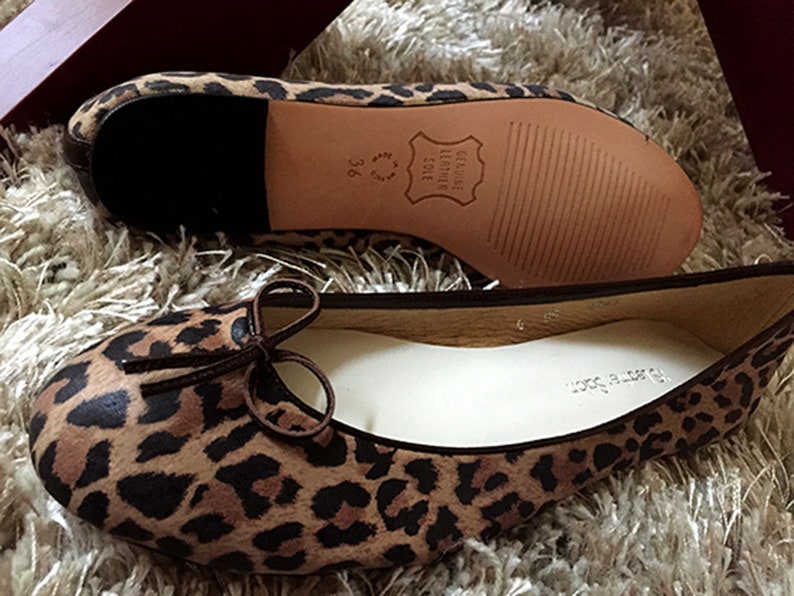 leopard print ballet flats marks and spencer