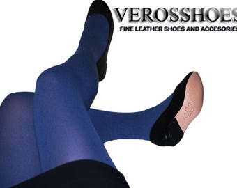 Black Leather Ballet Flats: Soft Leather Women's flat Shoes
