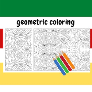 Geometric Coloring PDF Pages 5