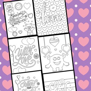 Valentine 6 Coloring Pages