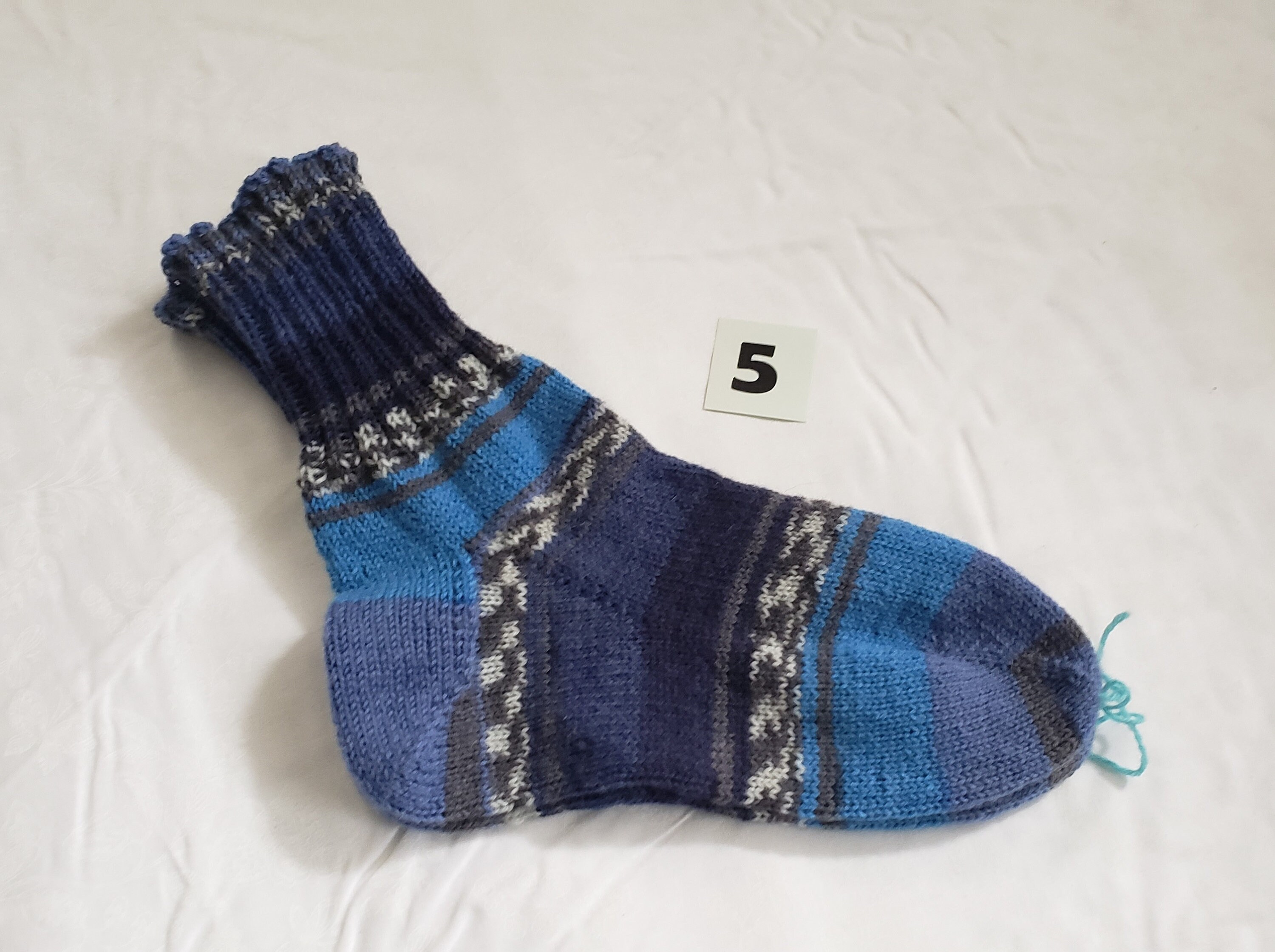 Hand knit socks for men size 9 11 Etsy