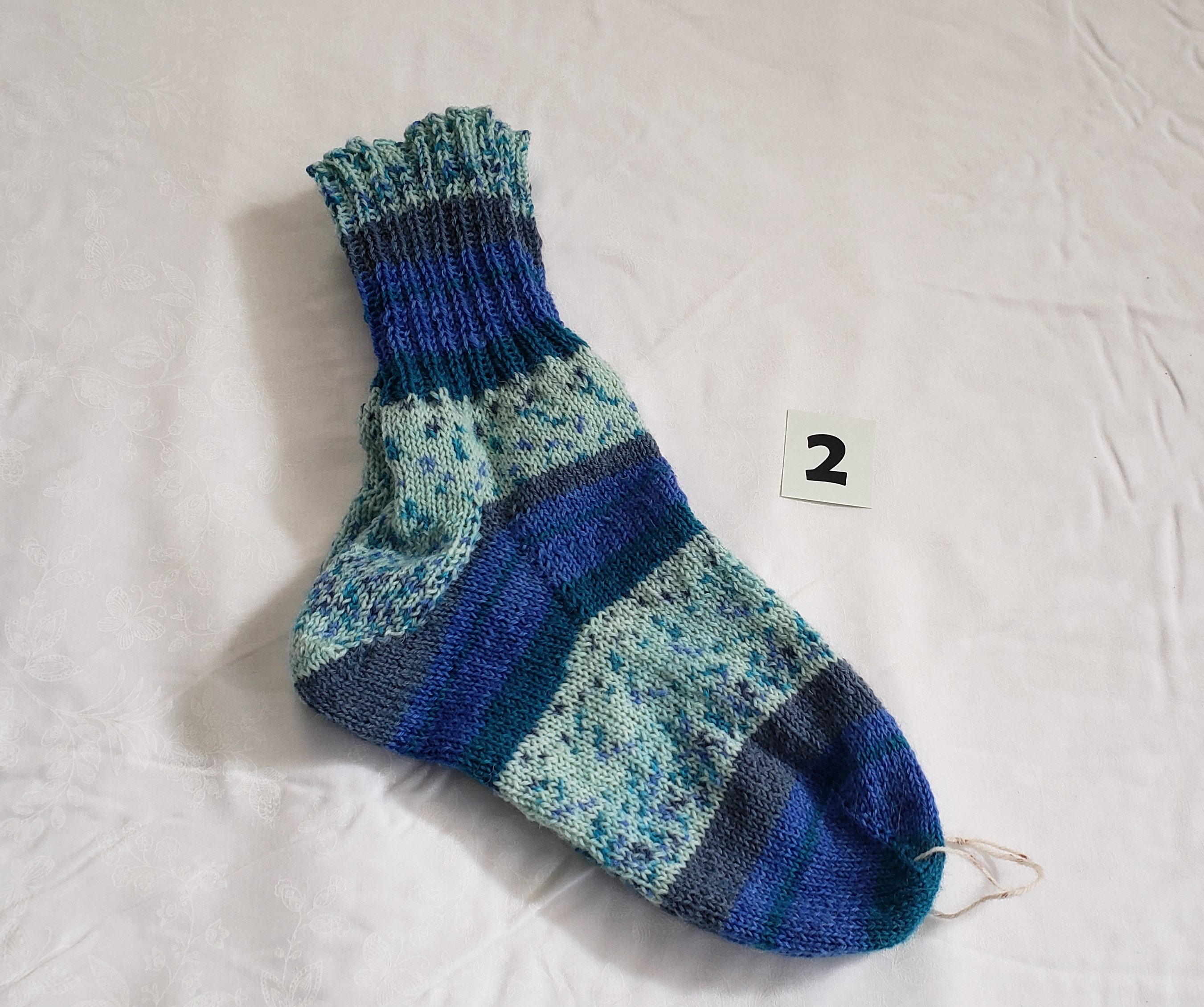 Hand knit socks for men size 1213 Etsy