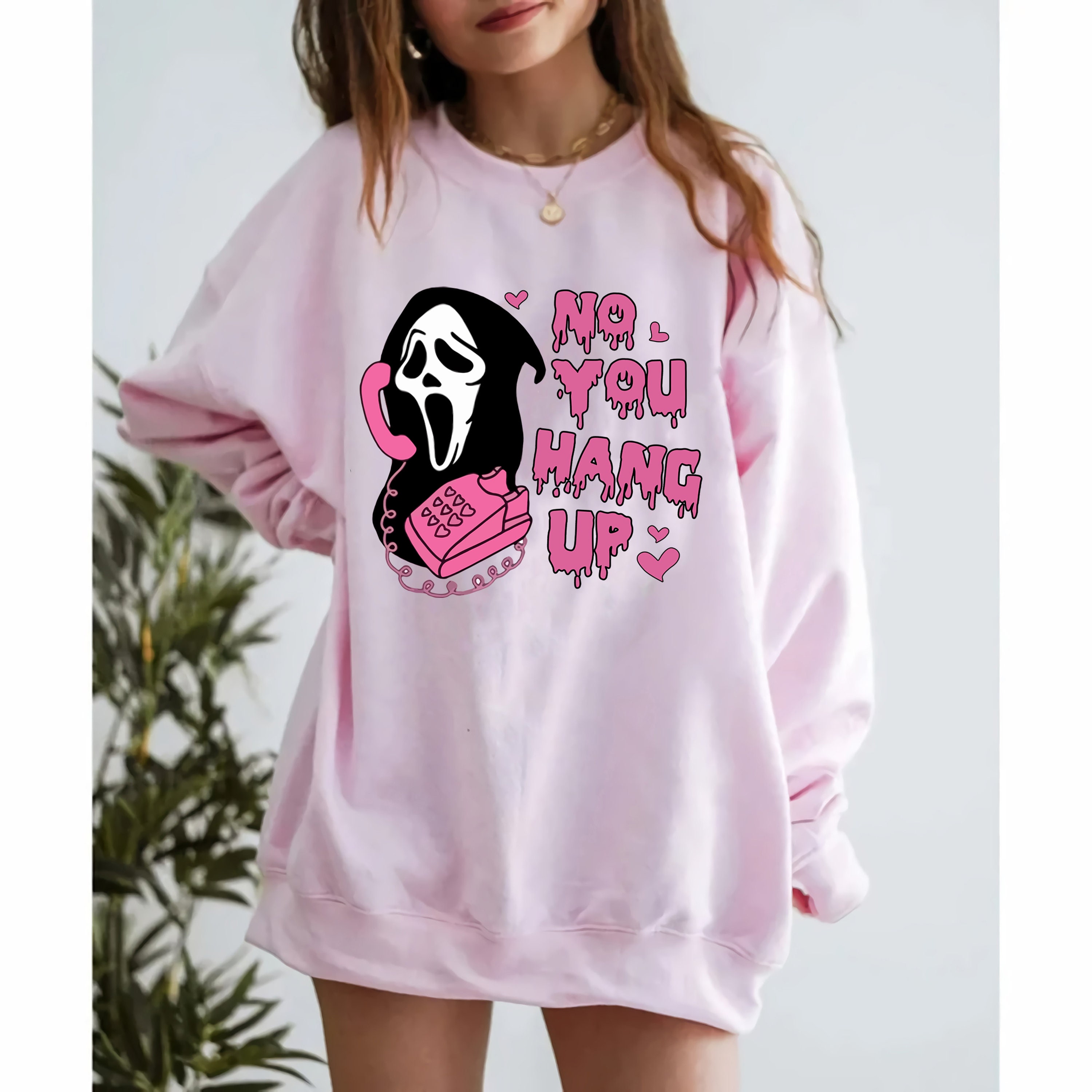 No You Hang up Sweatshirt Ghostface Sweatshirt Scream Movie - Etsy Canada
