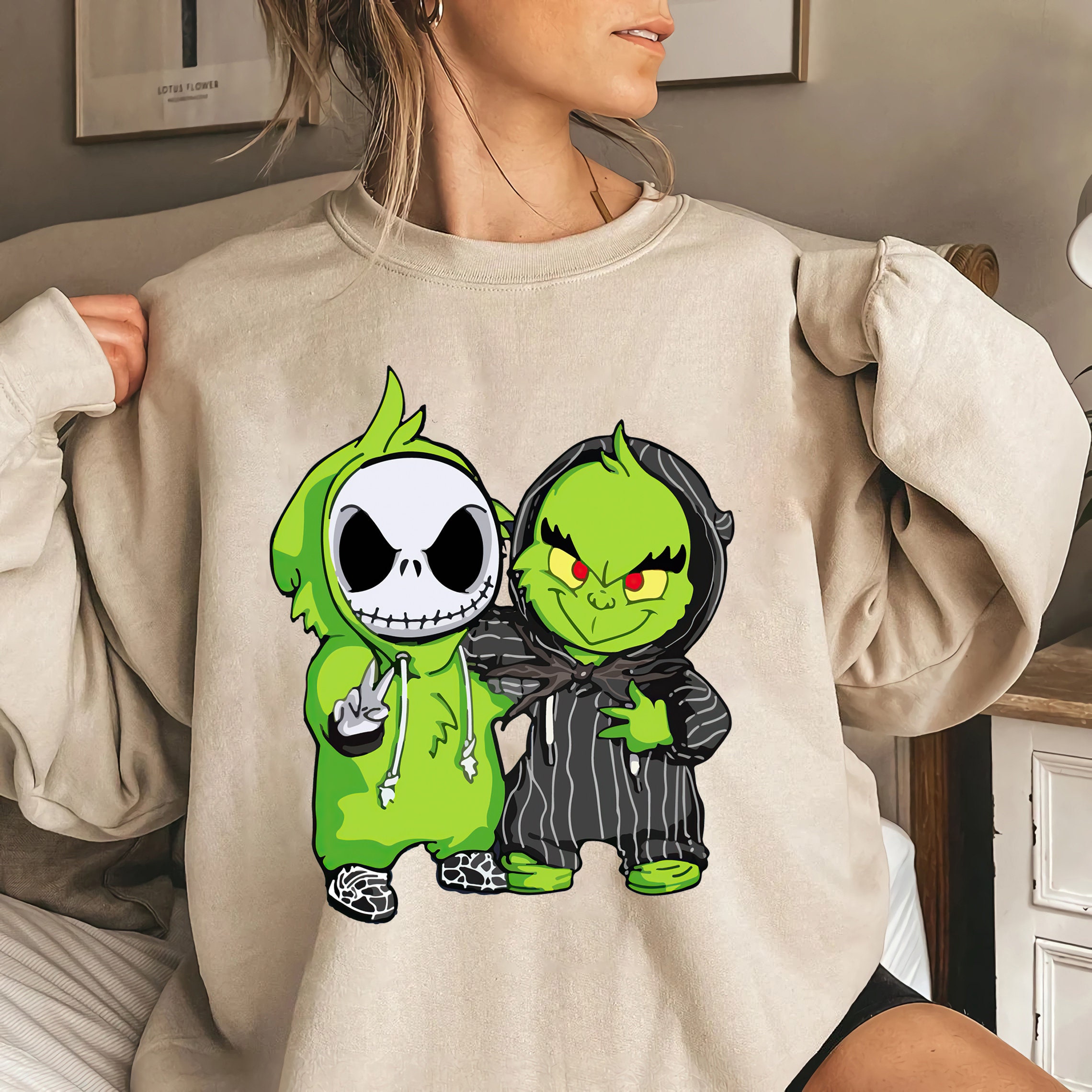 Grinch and Jack - Etsy Israel