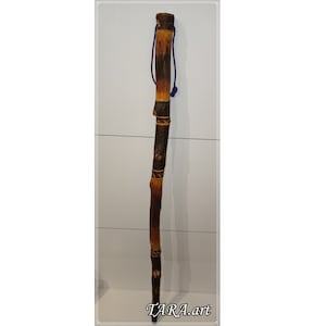Walking Stick made from wood, Wooden cane outdoor hiking, Pretty walking cane stick, Handmade sturdy cane, Natural wood carved walking stick