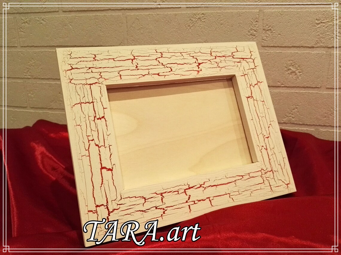 Decoupage Frame Wooden Frame Home Decor Wall Decor Wood Etsy