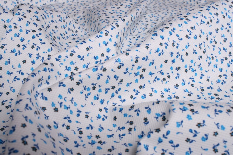 Cotton pique with elastane Ar-T162 \u2014 Cotton fabric \u2014 Fabric \u2014 Light fabric \u2014 Medium density cotton \u2014 Comfortable fabric \u2014 Beautiful cotton