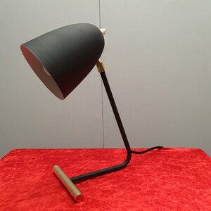 Pair of Mid Century Table Lamps Modernist 50s Vintage image 5