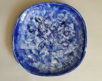 Mid Century - Wall plates - Art ceramics - Tapis Vert - Marcel Vertes - Anton Prinner - 50s