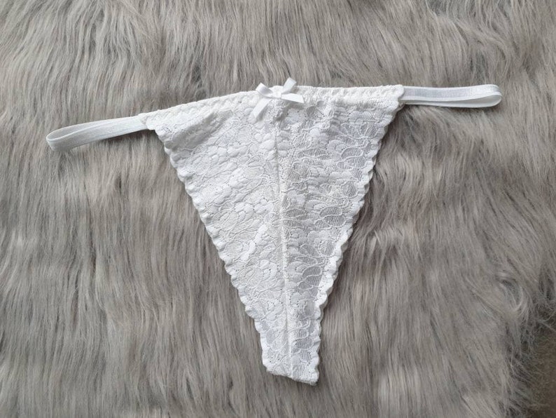 Layla White Lace Panties \u2022 LoveSarah Lingerie