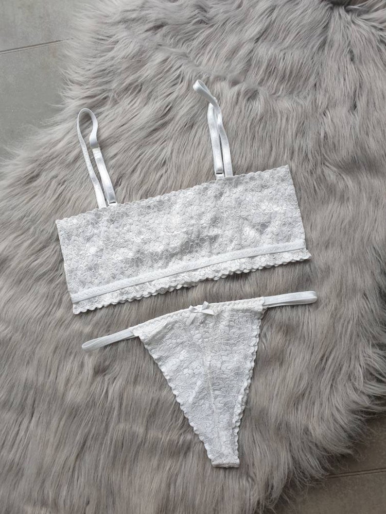 Layla White Lace Panties \u2022 LoveSarah Lingerie