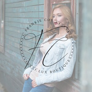 Boutique Logo, Circle Logo, Virtual Assistant Logo, Real Estate Logo, Monogram Logo Branding Kit, Premade Logo Design, Minimalist Logo 51