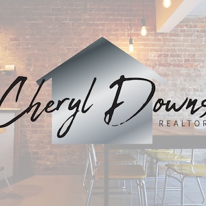 Realtor Logo, Signature Logo, Real Estate Logo, Realty Logo, Real Estate Agent Logo, Silver Logo, Broker Logo, Premade Logo Design 75