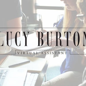 Branding Kit, Virtual Assistant Logo Design, Photography Logo, Premade Logo Design, Minimalist Logo 35
