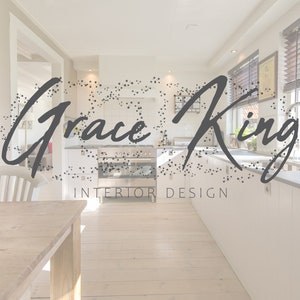 Elegant Logo, Interior Design Logo, Photography Logo,  Handwritten Logo, Premade Logo Design, Boutique Logo, Minimalist Logo 45