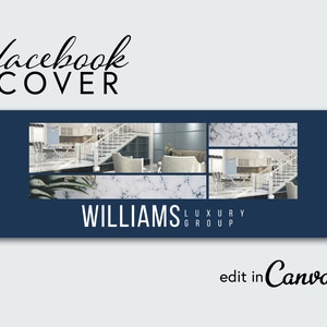 Facebook Cover, Photography Template, Canva Template, Facebook Banner, Social Media Template, Real Estate Marketing INSTANT DOWNLOAD 18