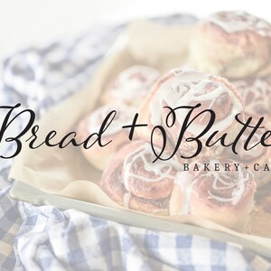Bakery Logo, Baking Logo, Bakery Logo Design, Branding Kit, Premade Logo Design, Virtual Assistant Logo, Realtor Branding,  109