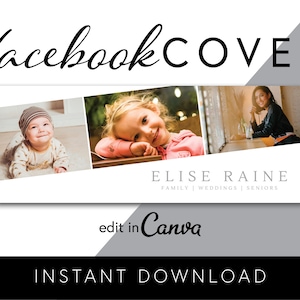 Photography Facebook Banner, Real Estate Marketing, Real Estate Facebook Cover, Realtor Template, Social Media Template,INSTANT DOWNLOAD 07