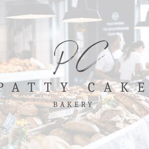Bakery Logo Design, Bakery Logo, Baking Logo, Branding Kit, Premade Logo Design, Virtual Assistant Logo, Realtor Branding,  107
