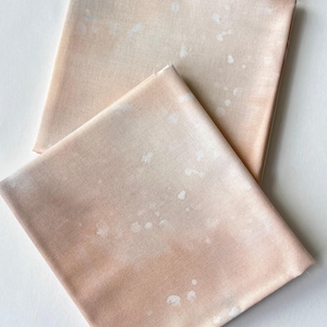 Vintage Benartex Fabric, Peach and beige Fat Quarter, Carol Bryer Fallert Fabric