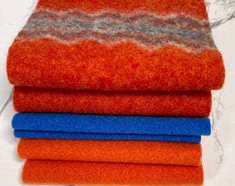 Upcycled Felted Sweater Pieces, DIY Mittens Fabric