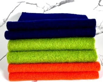 Upcycled Felted Sweater Pieces, DIY Mittens Fabric