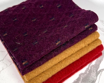 Upcycled Felted Sweater Pieces, DIY Mittens