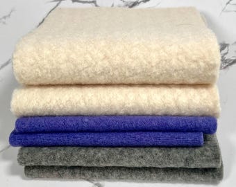 Upcycled Felted Sweater Pieces, DIY Mittens Fabric