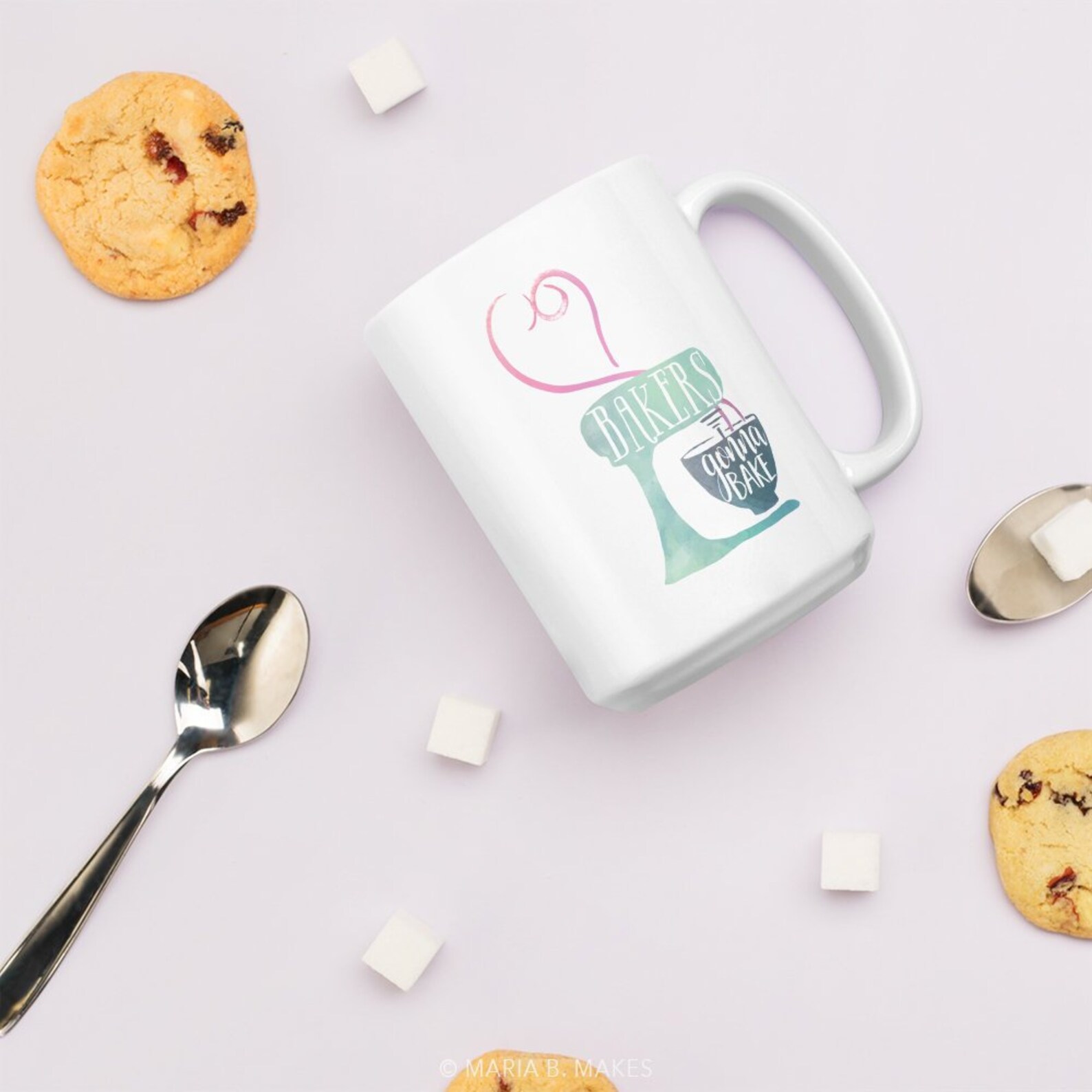 Bakers Gonna Bake Mug Baking Gift Funny Coffee Mug Coffee Etsy