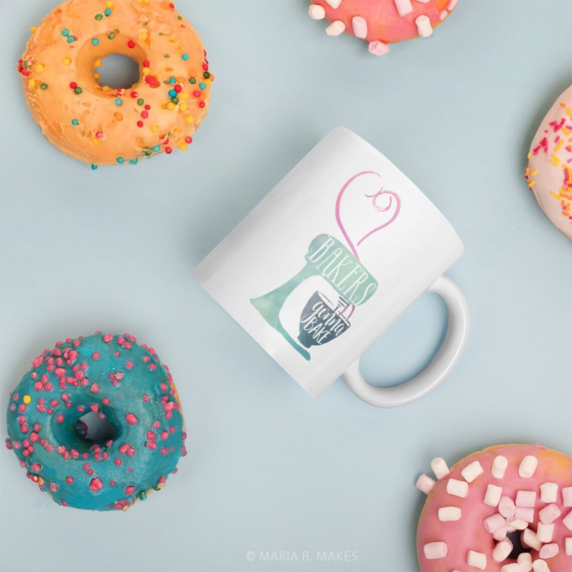 Bakers Gonna Bake Mug Baking Gift Funny Coffee Mug Coffee Etsy