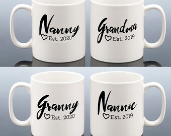 Grandma est 2020 | Etsy Grandma Est. 2020 Pillow New grandma
