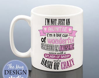 awesome auntie mug auntie christmas gift aunt birthday cup best auntie mug present for aunt crazy auntie gift aunty auntie christmas present - Christmas Gifts For Aunts awesome auntie mug auntie christmas gift aunt birthday cup best auntie mug present for aunt crazy auntie gift aunty auntie christmas present - Christmas Gifts For Aunts