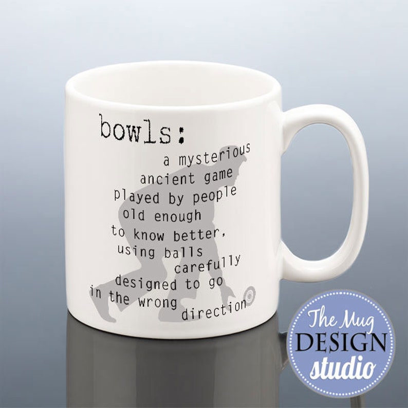 LAWN BOWLS GAME Mug Fun Lawn Bowling Birthday Gift Christmas Etsy UK