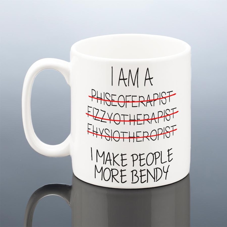 PHYSIOTHERAPY MUG Funny Physiotherapist Christmas Birthday Gift NHS