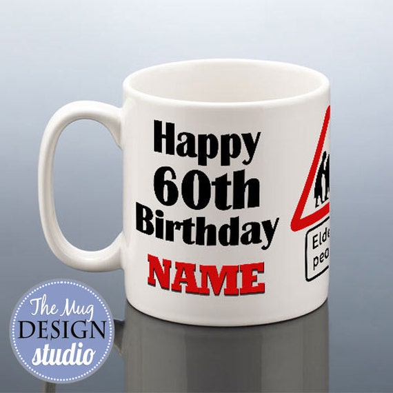 60th BIRTHDAY MUG Him Funny 60th Birthday Gift Men 1965 Fun Birthday  Present 60 Years Dad Grandad Grampy Brother Uncle Friend Work Colleague