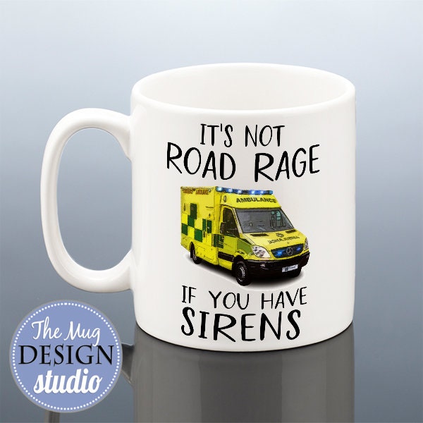 PARAMEDIC MUG Birthday Gift Ambulance Driver Gift Funny Work Colleague  Emergency Services New Job Leaving Present Qualified Student Cup