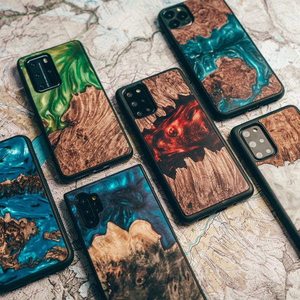 Google Pixel Phone Case, Wood google pixel case, resin phone case/ iPhone / Samsung Galaxy / Huawei