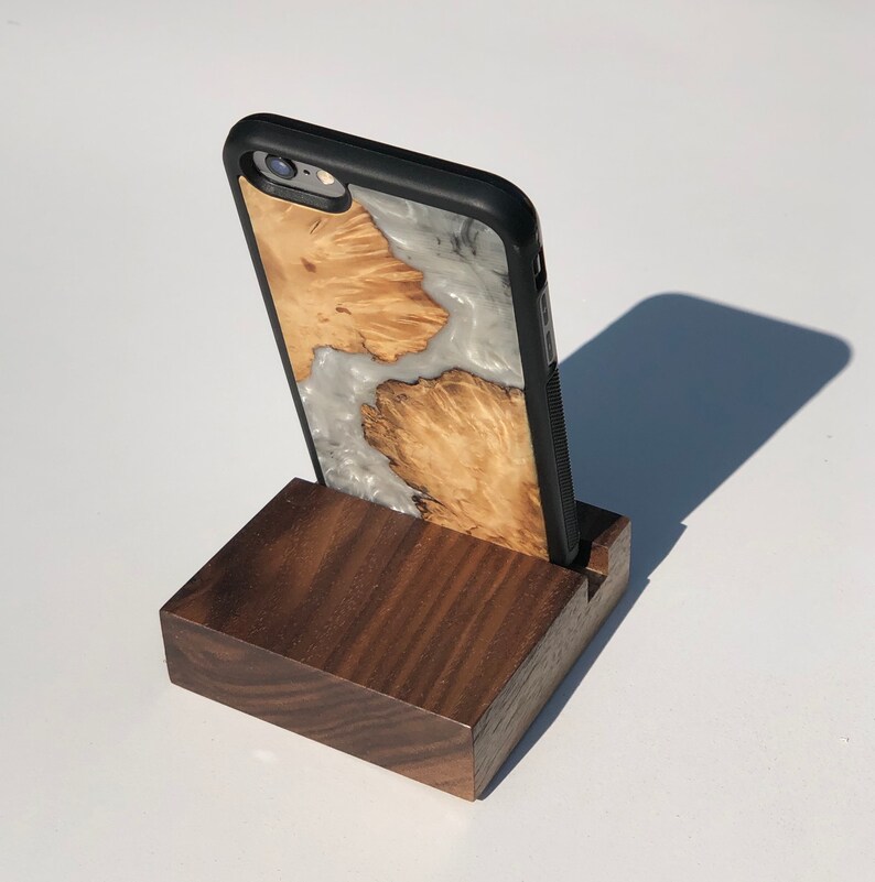 Wooden Phone Stand