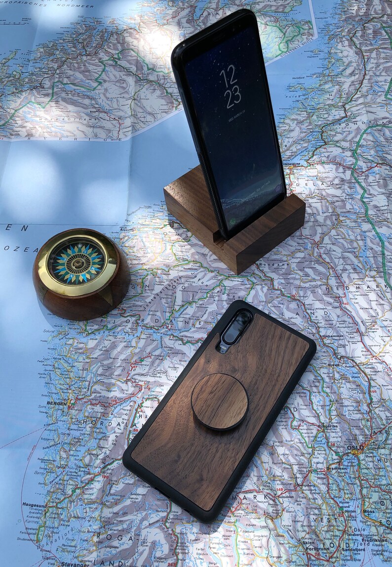 Wooden Phone Stand
