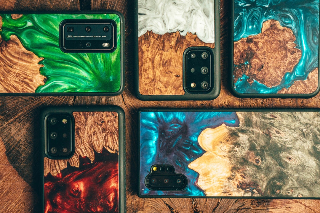 Google Pixel 6 Phone Case in Real Wood and Resin Wood Protective Case for Pixel 6 Wooden Case