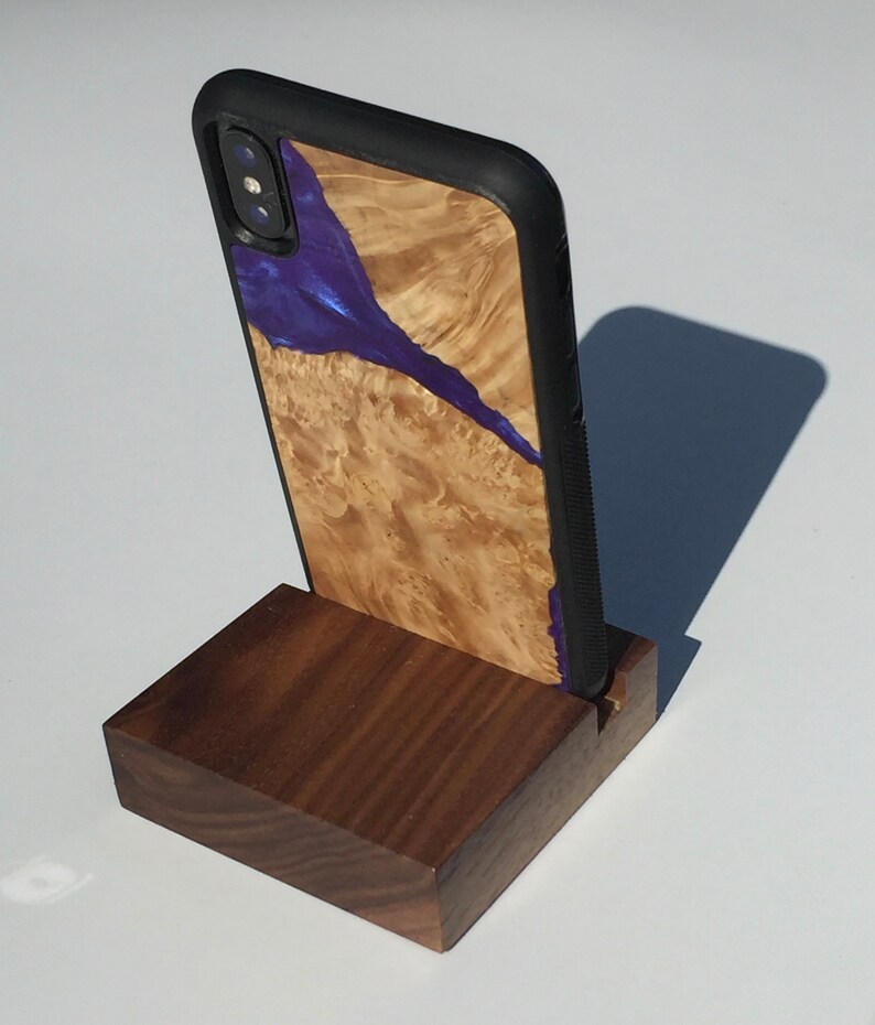 Wooden Phone Stand